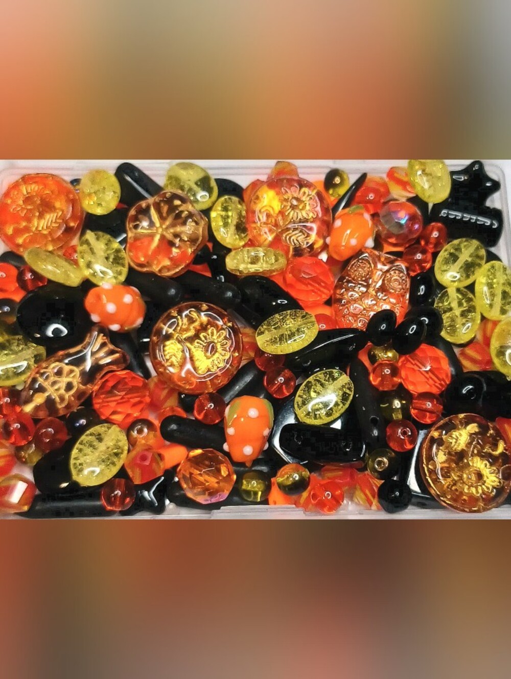 Glass Beads for jewelry-making holiday beads 100pcs